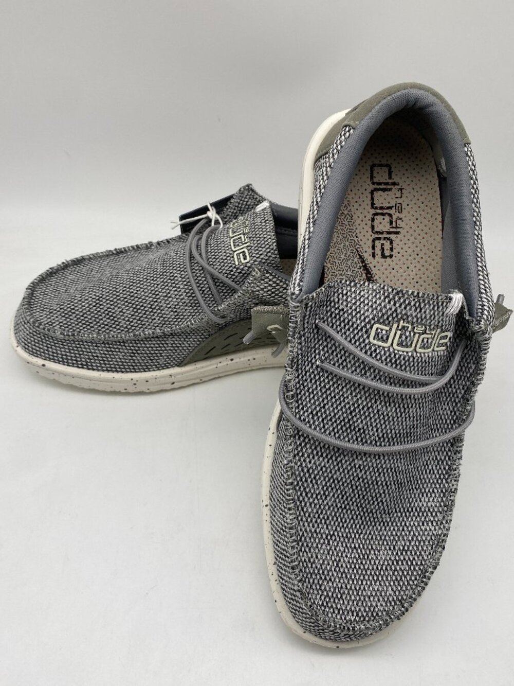 HEY DUDE WALLY AIRFLOW COLLECTION GREY # 150203046 US MEN VARIOUS SIZE